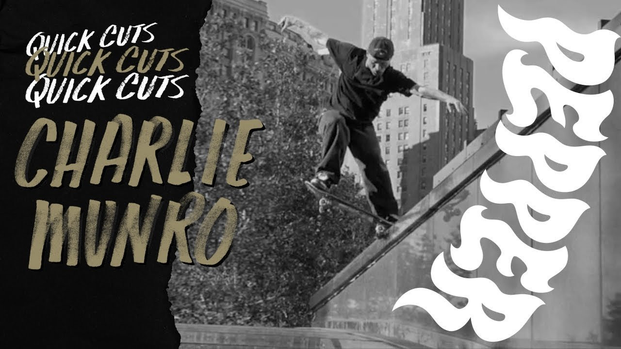 Charlie Munro stomping around London and NY in our latest ' Quick Cut' for Pepper. Super clean style and a deep bag of tricks, Charlie is always coming through with top-notch clips around the globe. <br />Charlie rides our G5 Black grip Available at your local shop or mesaskatesupply.com