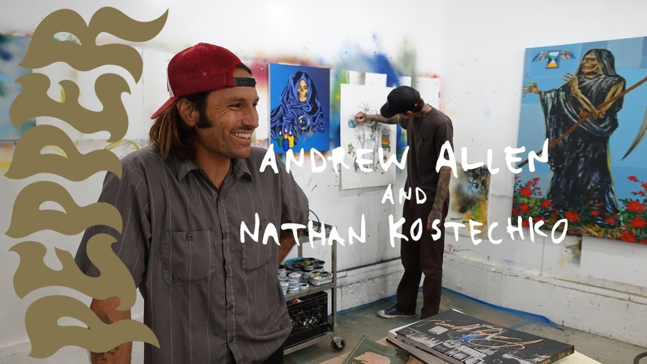 Andrew Allen and Nathan Kostechko for Pepper Grip. <br />Time Flies "Simple yet Powerful" <br />Available at your local shop or mesaskatesupply.com