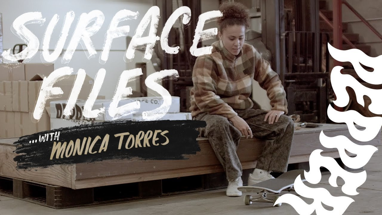 Monica Torres Breaks down her process in our latest "Surface Files"<br />See why she prefers a fresh sheet and will bring old boards back to life from time to time. Monica rides G5 Black for optimal board fee and excellent release.<br />mesaskatesupply.com