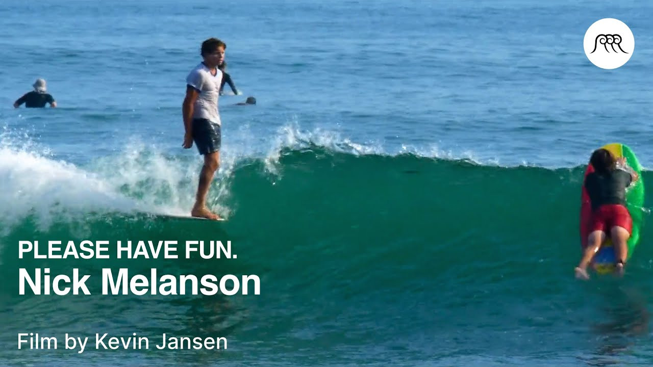 "PLEASE HAVE FUN.", a 60-minute surfing film by Kevin Jansen filmed in California. Full film on the NobodySurf app: https://nobody.surf/download/<br /><br />📼 Nick Melanson Part | PLEASE HAVE FUN.<br />Watch more excerpt from "PLEASE HAVE FUN": https://www.youtube.com/watch?v=12k7CFb6Ntc&list=PLNjJj8ODe3UUNmgbDAJ9AAN_HKj7MeDGe<br /><br /><br />- Surfer -<br />Nick Melanson (@nickmelanson)<br /><br />- Produced by -<br />Robots From Outerspace (@robotsfrom)<br /><br />- Film by -<br />@robotsfrom (@robotsfrom)<br /><br />- Supported by -<br />NobodySurf (@nobody_surf)<br /><br />- Music -<br />"Cyanide Breath Mint" by Beck<br /><br />- Year -<br />2019<br /><br /><br />Watch more surf videos featuring:<br />🎥 Kevin Jansen: https://nobodysurf.com/tag/Kevin%20Jansen/<br />🏄‍♂️ Nick Melanson: https://nobodysurf.com/tag/Nick%20Melanson/<br /><br /><br />🔗Follow us on<br />Website: https://nobodysurf.com<br />App: https://nobody.surf/Download<br />Instagram: https://www.instagram.com/nobody_surf/<br /><br />#surfing #NobodySurf #California |<br /><br />*****<br />Copyrights of this video belong to NobodySurf / reblue Inc.<br />For inquiries, please get in touch with info@nobodysurf.com.<br /><br />© 2015 - 2022 NobodySurf / reblue Inc. All Rights Reserved.