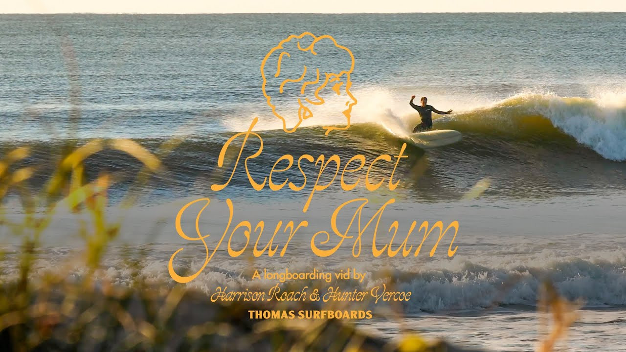 Respect Your Mum is a longboarding vid by Harrison Roach and Hunter Vercoe, for Thomas Surfboards.<br />It's shot entirely in the Noosa Shire and features Thomas Surfboards team riders Nic Brewer, Lachie Meakes, Sierra Lerback, Zye Norris, Mason Schremmer, Harrison Roach, Matt Cuddihy, Speadie, Tom Payne, and Thomas Bexon. The vid doesn’t beat around the bush - it doesn’t try to be anything that it isn’t. It’s a simple celebration of longboard design and surfing.<br /><br />- Presented by -<br />Thomas Surfboards (https://www.instagram.com/thomassurfboards/)<br />https://www.thomassurfboards.com/<br />https://us.thomassurfboards.com/<br /><br />- A mal riding vid by - <br />Harrison Roach<br />Hunter Vercoe<br /><br />- Shot in -<br />Noosa, Sunshine Coast, Queensland, Australia<br /><br />- Featuring -<br />Thomas Bexon<br />Nic Brewer<br />Lachie Meakes<br />Sierra Lerback<br />Zye Norris<br />Mason Schremmer<br />Harrison Roach<br />Matt Cuddihy<br />Tom Payne<br />Speadie<br /><br />- Produced -<br />Thomas Bexon<br />Jake Bowrey<br /><br />- Director of Photography -<br />Hunter Vercoe<br /><br />- Shot by -<br />Harrison Roach<br />Hunter Vercoe<br /><br />- Additional footage -<br />Tai Jennison<br />Lip Wlliams<br /><br />- Title by -<br />Sean Bate<br /><br />- Music -<br />Spotify: https://open.spotify.com/playlist/4GhbgYVs99xpX77RZ9pDFN?si=2478d4a9833f4bb9<br />“Together” by Misha Panfilov<br />”Use My Body” by Mavis John<br />”A Bottomless Bin of Fantassied Thoughts” by Mac Morgan<br />”Mother of Earth” by The Gun Club<br />”Dancing In July” by Steve Hiett<br />”Stay Close to Me” by Bad Brains<br />”Wurlitzer Jukebox” by Hydroplane<br />”(Can I) Bridge The Gap” by The Frenzied Bricks<br />”Dub the Farmers Daughter” by Jeff Dread<br />”Noosa Now!” by DEEFER<br /><br />- Special thanks -<br />Our Mums<br />All Thomas Surfboards staff and team<br />Lachie Goldsworthy<br />Michael Kucyk at Efficient Space Records<br />Mac Morgan<br />Sean Bate<br />Alisa Bowrey<br />Kim and Arkie Bexson<br />Neve<br />Eames<br />Little Man<br />Tosh Tudor<br />Andrew Gough<br /><br />- All surfboards by Thomas Surfboards -<br />00:00 Cuddles 10'1 x 24 x 3-4/1<br />02:32 Step Deck 9'7 x 23 x 3<br />03:33 Keeper 2.0 10'1 x 24 x 3-4/1<br />04:32 Malibu 9'8 x 23 x 2-7/8<br />05:36 Bill Pin 9'6 x 23 x 3<br />06:11 Town Bike 9'7 x 23 x 2-7/8<br />07:24 Cuddles 9'7 x 23 x 3<br />08:16 Town Bike 9'7 x 23 x 2-7/8<br />09:16 Moose Knuckle 9'6 x 22-7/8 x 2-7/8<br />11:51 Malibu 9'4 x 22-7/8 x 2-7/8<br />11:33 Malibu 9'7 x 23 x 2-7/8<br />13:07 Cuddles 9'5 x 23 x 3<br />14:08 Harrison 9'4 22-7/8 x 2-7/8<br />17:02 Moose Knuckle 9'6 x 22-7/8 x 2-7/8<br />19:30 Cuddles 9'5 x 23 x 3<br />21:26 Ursula 9'6 x 22-7/8 x 2-7/8<br />22:03 Keeper 2.0 9'6 x 22-7/8 x 2-7/8<br /><br /><br />🔗Follow NobodySurf on<br />Website: https://nobodysurf.com<br />Shop: https://shop.nobodysurf.com<br />App: https://nobody.surf/Download<br />Instagram: https://www.instagram.com/nobody_surf/<br /><br />🔗Follow Thomas Surfboards on <br />Website: https://www.thomassurfboards.com<br />Instagram: https://www.instagram.com/thomassurfboards/<br />YouTube: @thomassurfboards360 <br /><br />🔗Follow Harrison Roach on <br />Instagram: https://www.instagram.com/harrisonsan/<br />YouTube: @harrisonroach69 <br /><br />🔗Follow Hunter Vercoe on <br />Instagram: https://www.instagram.com/hunter_vercoe/<br /><br />#surfing #NobodySurf #longboard <br /><br />*****<br />NobodySurf / reblue Inc. has official rights to distribute this video on YouTube.<br />For inquiries, please get in touch with info@nobodysurf.com.<br /><br />© 2015 - 2023 NobodySurf / reblue Inc. All Rights Reserved.