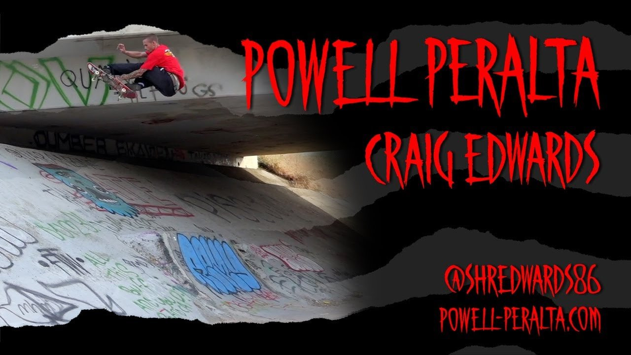 Welcome to Powell-Peralta, Craig Edwards!<br />Follow him on Instagram https://www.instagram.com/shredwards86/<br /><br />https://powell-peralta.com/​<br />https://www.instagram.com/powellperalta/​<br />https://twitter.com/PowellPeralta​<br />https://www.facebook.com/powellperalta​<br />https://www.tiktok.com/@powell_peralta