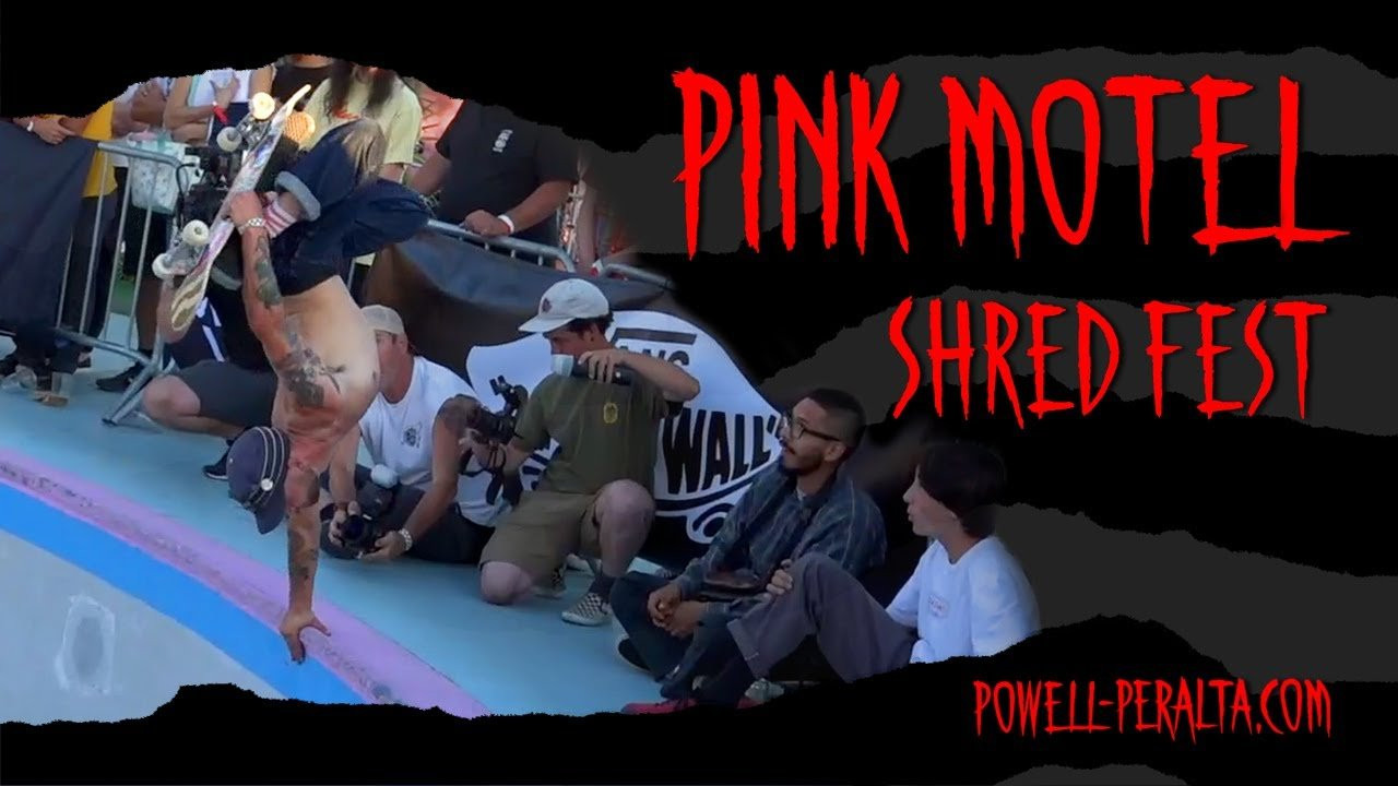 Steve Caballero, AJ Nelson, Kiko Francisco, and Héricles Fagundes highlights at The Pink Motel, from Shred Fest 2021.<br />Filmed by Deville.<br /><br />https://powell-peralta.com/