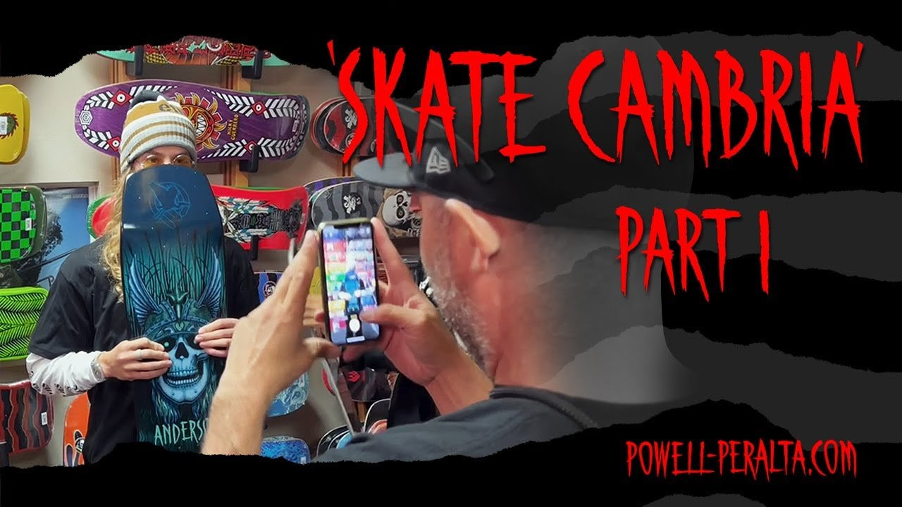 #PowellPeralta packed into the van for an event with http://www.skatecambria.com/.<br />Here's Part 1 featuring: @authenticandyanderson, @DanCorrigan, @KelvinHoefler10, @RayCorey1, Craig Edwards, Cody Heil, Tyrone Henderson, Joao Lucas, Lucas Alves, Matthew Wilcox, and Phil Dulude.<br />Filmed by Deville, Vic, and Micaiah<br />https://powell-peralta.com/