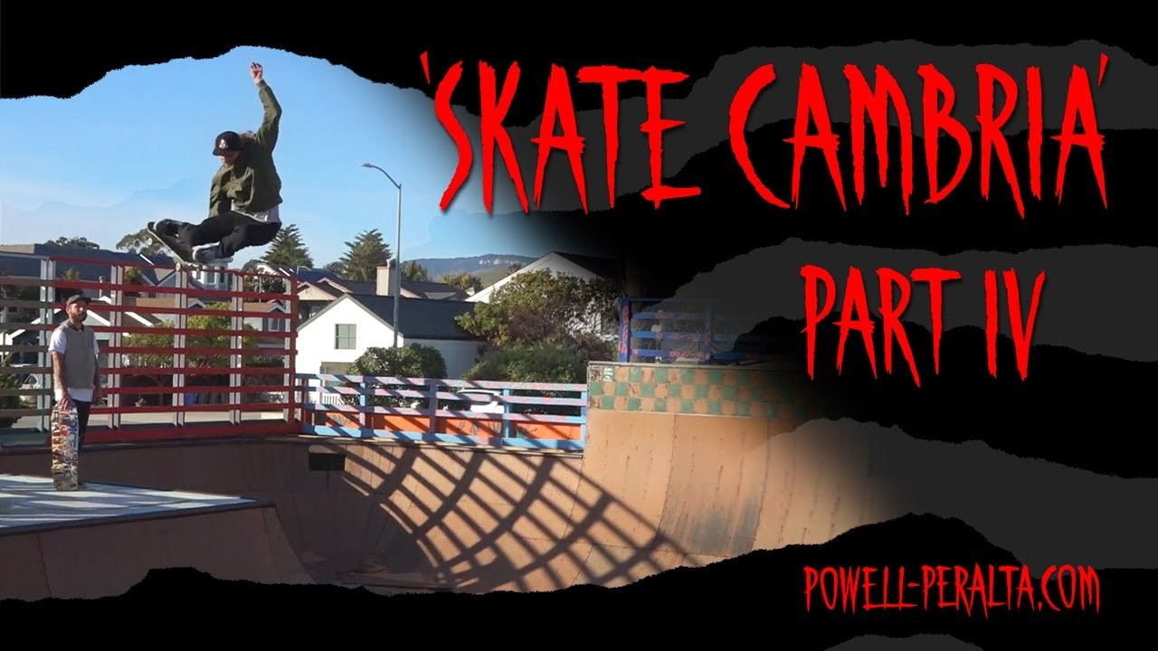 Here is the fourth and final part of our 'Skate Cambria' Trip.<br /><br />#PowellPeralta packed into the van for an event with http://www.skatecambria.com/. They were blasting music at the event so we decided to go with a couple of tracks from Bones Brigade Video Tunes.<br />Cambria's 'Skate Day' with @authenticandyanderson, @KelvinHoefler10, @DanCorrigan, @RayCorey1, Craig Edwards, Cody Heil, Tyrone Henderson, Joao Lucas, Lucas Alves, Matthew Wilcox, and Phil Dulude.<br />Filmed by Deville & Vic<br />https://powell-peralta.com/