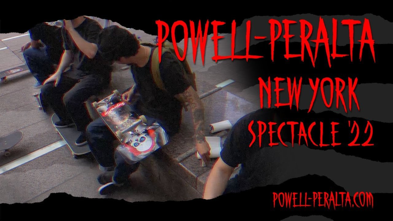 Little bit of Future Primitive. Powell-Peralta 'New York Spectacle, 2022. With Brandon Johnson, Dylan Nieves, Nicholas Ramos, and Donny Hixson.<br />Filmed by Deville