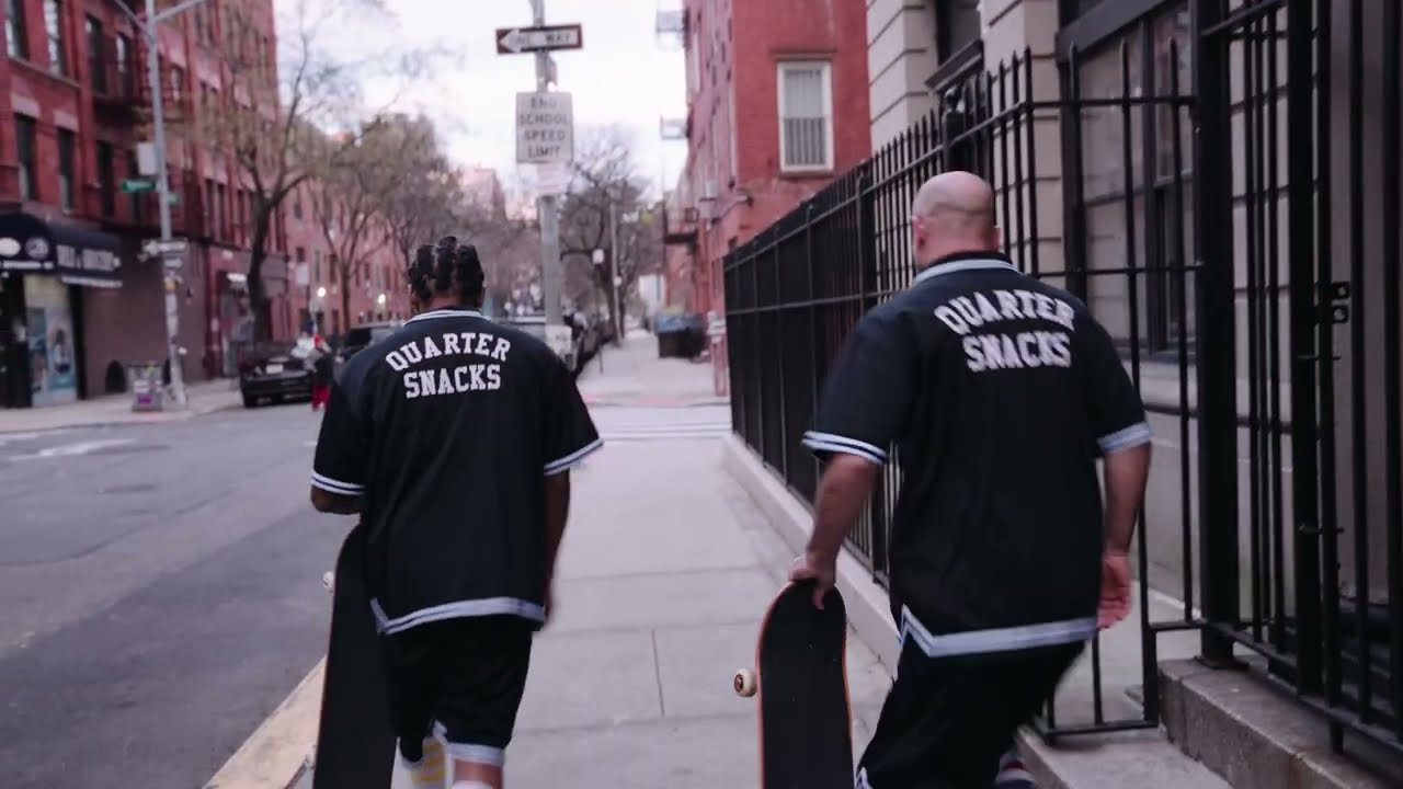 Available now via https://quartersnacksshop.com/ and at skateshops worldwide 🏀🌎<br /><br />Video by Max Hull & David Cabrera.