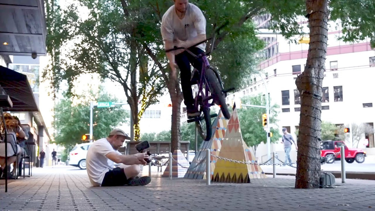 AVAILABLE NOW:<br />https://shop.odysseybmx.com/collections/odyssey-stems/products/summit-stem<br /><br />Our Full Factory sales rep Jamie Barnhart is 6'2 and needs a tall front end to ride comfortably. Our new Summit Stem provides the rise he needs, and also offers the option of eliminating excessive headset spacers. Smaller bars can often be used with the Summit Stem to achieve the same hand position that is typically offered by bigger bars as well.<br /><br />Coming in with a 45mm rise, it is far above the rest. Using a proprietary clamping surface specification and clamping bolts with a larger surface area under the head, your bars will be sure to stay in place.<br /><br />FEATURES<br />- Special surface contouring and a larger bolt head spec for superior handlebar grip<br />- 45mm rise allows for more handlebar height & steerer tube length options<br />- Six bolt clamping configuration<br />- Headset pre-load bolt recess (32mm diameter)<br />- 6061-T6 aluminum, CNC machined<br /><br />SPECS<br />- 48mm reach<br />- 45mm rise<br />- 13.4 oz (379g)<br /><br /><br /><br />---<br />http://www.odysseybmx.com<br />---<br />http://facebook.com/odysseybmx<br />http://twitter.com/odysseybmx<br />http://instagram.com/odysseybmx<br />http://odysseybmx.tumblr.com<br />http://youtube.com/odsyvision