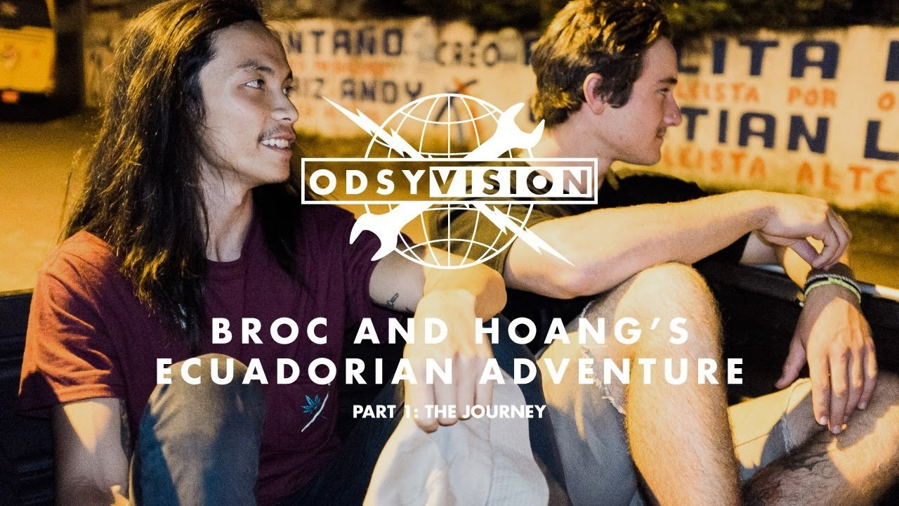 ODSY VISION: Broc and Hoang's Ecuadorian Adventure - Part 1: The Journey<br /><br />Broc Raiford and Hoang Tran got the invite to Ecuador to hang out at El Coca Extremo, a contest a remote jungle town deep in the Amazon rainforest. That sounded awesome, so we jumped on the opportunity and afterwards headed to Quito, Ecuador's capital and thriving metropolis, for some street riding. Check out part one of this two-part series that focuses on our journey to Coca and our time at the contest, and stay tuned for the street riding edit on Monday.<br /><br /><br />---<br />http://odysseybmx.com<br />htttp://store.odysseybmx.com<br />---<br />http://odsyvision.com<br />http://facebook.com/odsybmx<br />http://twitter.com/odysseybmx<br />http://instagram.com/odysseybmx<br />http://vimeo.com/odysseybmx<br />http://flickr.com/photos/odysseybmx<br />http://odysseybmx.tumblr.com