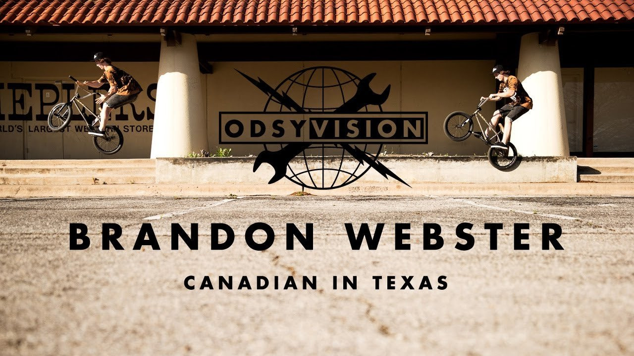 Our own young Canadian shredder Brandon Webster made the trek down to a warm-but-welcoming Austin a couple of months ago to ride his bike outside and escape the brutal Toronto winter. As it turns out, it's much warmer in Austin. Imagine that.<br /><br /><br /><br /><br /><br />---<br />http://odysseybmx.com<br />htttp://store.odysseybmx.com<br />---<br />http://odsyvision.com<br />http://facebook.com/odsybmx<br />http://twitter.com/odysseybmx<br />http://instagram.com/odysseybmx<br />http://vimeo.com/odysseybmx<br />http://flickr.com/photos/odysseybmx<br />http://odysseybmx.tumblr.com