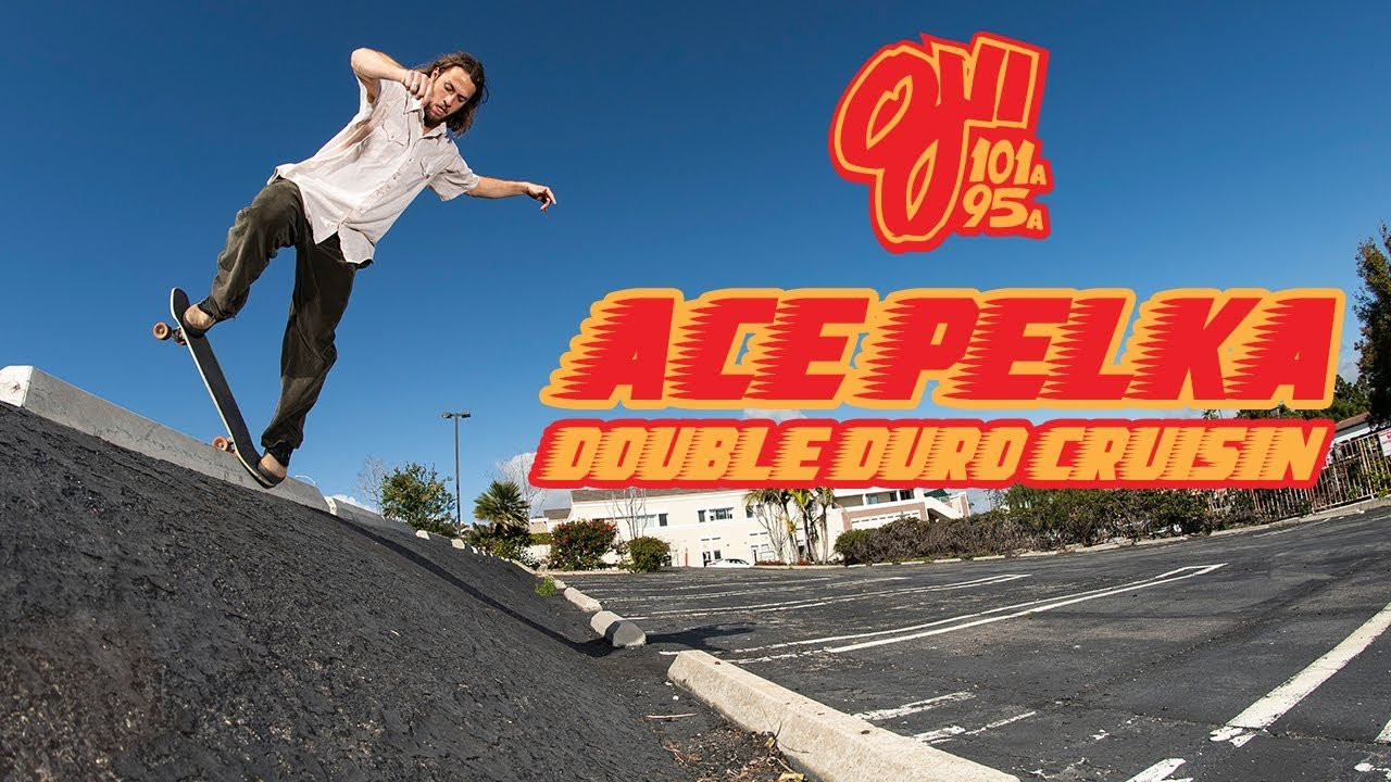 Buckle up for a Cruisin' like no other when Ace Pelka jumps from his cruiser set up to our NEW Double Duros. The blended ride feel of the 101a - 95a durometer means our guy can double down on the tricks and the Cruisin' doesn't stop. <br /><br />Double Duros are the perfect wheel for an imperfect world. Available NOW [4/20/2023] in sizes 53mm, 54mm, 56mm, and 58mm. Double or Nothing.<br /><br />Hit the link to learn about our NEW 'Double Duros' [101a / 95a]:<br />https://ojwheels.com/urethane<br /><br />Filmed and Edited by:<br />Chris Varcadipane (https://www.instagram.com/chrisvarcad...)<br /><br />Click here to shop OJ Wheels: https://ojwheels.com/urethane<br /><br />Catch More Hype from the OJ Crew...<br /><br />Web: https://ojwheels.com/<br />Instagram: https://www.instagram.com/ojwheels/<br />Facebook: https://www.facebook.com/OjWheels<br />YouTube: <br /><br /> / ojwheels <br />TikTok: https://www.tiktok.com/@ojwheels<br /><br />Our Emails Don't Suck, Sign up Below:<br />https://bit.ly/SubAndFindOut