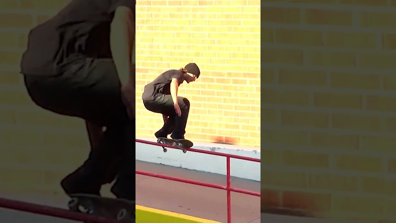 Rob Pace locked in smith grind from his welcome to the crew part!!