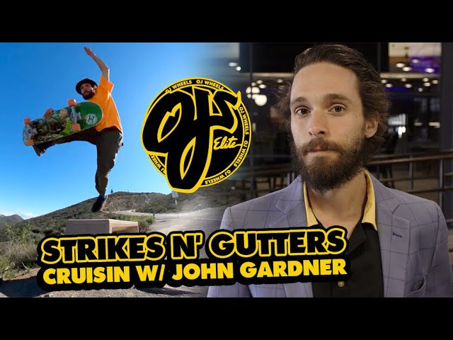 Strikes and gutters, ups and downs" John Gardner may not be a much of a bowler, but we all know he's a hell of a roller. Join JG on his latest CRUISIN as he strikes out in the alley but comes correct in the gutters and crust of San Diego and beyond. <br /><br />For Speed and Terrain Blazin, choose OJ Super Juice. <br /><br />Filmed and Edited by Chris Ray (https://www.instagram.com/chrisrayfilms/)<br /><br />Story by: John Gardner (https://www.instagram.com/jawngardner/)<br /><br />Shop Mini Super Juice and OJ Wheels Here: https://ojwheels.com/our-wheels<br /><br />MINI SUPER JUICE! No risers needed! 55mm, 78a Mini Super Juice is here to blaze through all terrains and crust. Mini Super Juice is a slimmed down version of OJ's ultra-tough Super Juice. The mini shape features a reinforced core and completely redesigned chip-resistant shape, all on OJs' classic ultra buttery urethane. Cop a set and hit the crust!<br /><br />OJWheels.com / #FuckWithTheJuice<br /><br />Instagram: https://www.instagram.com/ojwheels/<br />Facebook: facebook.com/ojwheels<br />Tik Tok: https://www.tiktok.com/@ojwheels