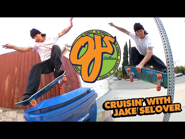 What's the best thing about Cruisin? Got to be that all you need to get some is to step out the door with a fresh set of Super Juice. In the latest Crusin Jake Selover does just that and proceeds to rip through the nooks and crannies of LA. Come for the smooth lines, stay for that blunt kickflip fakie...<br /><br />Give Jake a follow...<br />https://www.instagram.com/jakeselover/<br /><br />Filmed and Edited by Trevor Dare. Give Trevor a follow...<br />https://www.instagram.com/trevordvre/<br /><br />Shop Mini Super Juice and OJ Wheels Here: https://ojwheels.com/our-wheels<br /><br />MINI SUPER JUICE! No risers needed! 55mm, 78a Mini Super Juice is here to blaze through all terrains and crust. Mini Super Juice is a slimmed down version of OJ's ultra-tough Super Juice. The mini shape features a reinforced core and completely redesigned chip-resistant shape, all on OJs' classic ultra buttery urethane. Cop a set and hit the crust!<br /><br />OJWheels.com / #FuckWithTheJuice<br /><br />Instagram: @ojwheels<br />Facebook: facebook.com/ojwheels<br />Twitter: @ojwheels<br />Snapchat: oj_wheels