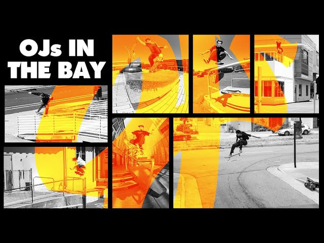 OJs in the Bay 🌉<br />Featuring Elijah Akerley, Ryan Thompson, Max Taylor, John Gardner, Joe Milazzo, Kasci Woolf, Garrett Young, and more.<br /><br />Filmed by:<br />Adam Anorga (https://www.instagram.com/awaysted/)<br />Calvin Millar (https://www.instagram.com/calvinmillar/)<br />Ewan Bowman (https://www.instagram.com/bo_def_son/)<br />Tanner Rowe (https://www.instagram.com/tannerrowe/)<br />Joe Perrin (https://www.instagram.com/thekillatapes/)<br />Tylre Wilcox (https://www.instagram.com/tylrewilcox/)<br /><br />Edited by:<br />Chris Varcadipane (https://www.instagram.com/chrisvarcadipane/)<br /><br />Original Music by:<br />Tony Manfre (https://www.instagram.com/tonymanfre/)<br /><br />Hit the link to learn about Elite WAY TOO FAST Urethane: https://ojwheels.com/urethane​​​<br /><br />Click here to shop OJ Wheels: https://ojwheels.com/our-wheels​​​<br /><br />OJWheels.com | Kick it with us on social...<br /><br />Instagram: @ojwheels<br />Facebook: facebook.com/ojwheels<br />Twitter: @ojwheels<br />Snapchat: oj_wheels