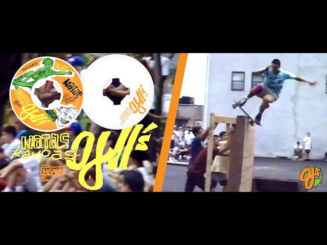🍊 Natas Kaupas Guest Wheel for OJ 🍊<br /><br />Join Natas Kaupas and Mark Gonzales as they discuss some never before seen Natas footage and his NEW guest wheel for OJ Wheels. <br /><br />Original Art by Mark Gonzales <br /><br />Natas' Wheel is 58mm, 95a on OJ's HardLine Shape. Available now at skate shops.