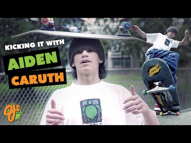 Kicking It With... Aiden Caruth.<br />Roll through Eugene with young gun Aiden as hits spot after spot on boards older than him. 15 years old & a steez all his own, you're gonna want to hit that play button.<br /><br />Filmed by: Chris Varcadipane (https://www.instagram.com/chrisvarcadipane/)<br /><br />Hit the link to learn about Elite WAY TOO FAST Urethane: https://ojwheels.com/urethane​​​<br /><br />Click here to shop OJ Wheels: https://ojwheels.com/our-wheels​​​<br /><br />OJWheels.com | Kick it with us on social...<br /><br />Instagram: @ojwheels<br />Facebook: facebook.com/ojwheels<br />Twitter: @ojwheels<br />Snapchat: oj_wheels