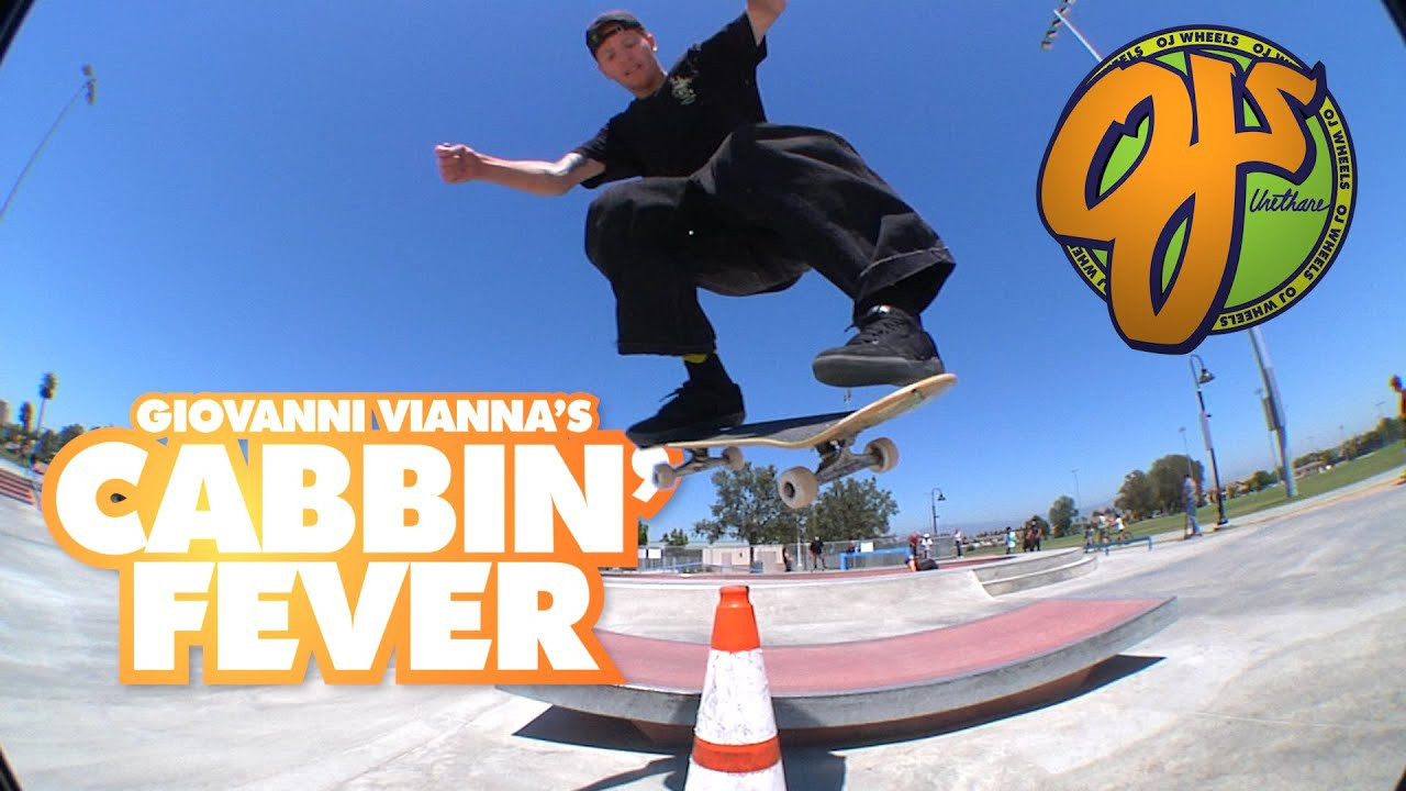 Come for the Giovanni steez, stay for that perfect Cab 540 😵 Giovanni Vianna heads to his local park and puts down a full order of cab variations. Give this dude a PHD in Cabs cause he got them on lock. This one's gonna make your head spin. <br /><br />Filmed by: Bobby Bils (@bobbybils) & Steven Page (@stevensteeze)<br /><br />Hit the link to learn about Elite WAY TOO FAST Urethane: http://bit.ly/Elite_Urethane<br /><br />Click here to shop Elite Urethane: http://bit.ly/Shop_Elite<br /><br />OJWheels.com | Kick it with us on social...<br /><br />Instagram: @ojwheels<br />Facebook: facebook.com/ojwheels<br />Twitter: @ojwheels<br />Snapchat: oj_wheels