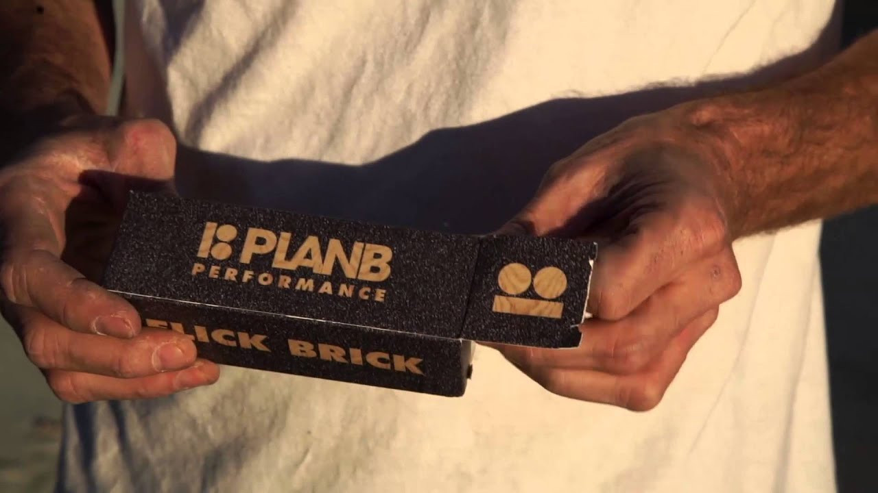 Plan B's Flick Brick is team designed and tested to revive the feel of older grip tape by removing dirt and debris. CLEAN THAT GRIP, KEEP THAT FLICK!