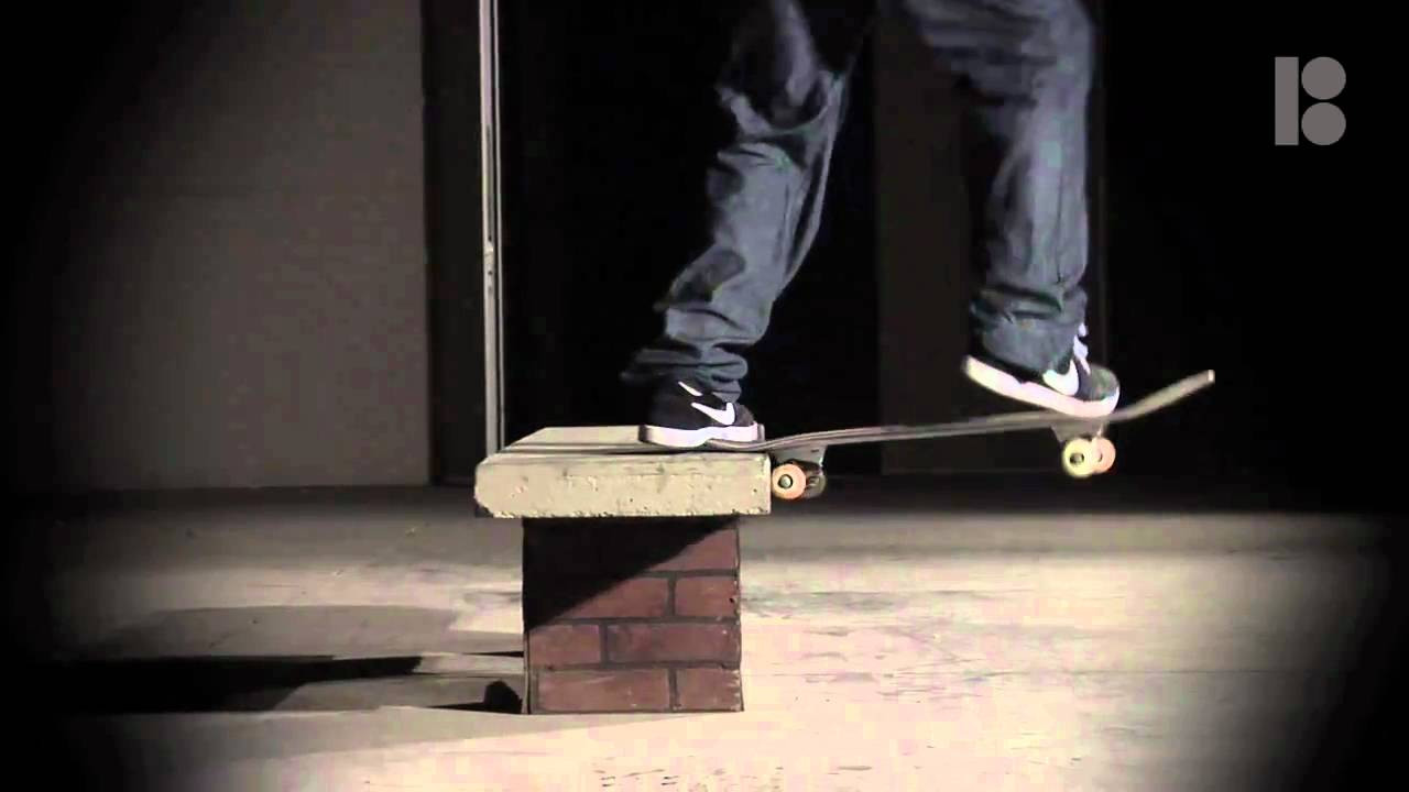 First Paul showed you how to get your tail on the ledge frontside, now he rounds it out with the backside tailslide.