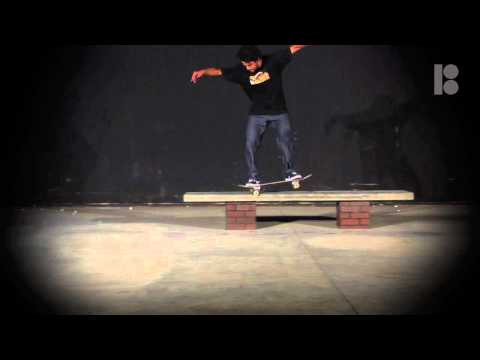 Last time he showed you frontside, this time you can check off backside nosegrinds.