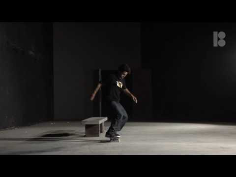 Learn the fundamentals of ledge skating with Paul Rodriguez. Up this time is the noseslide.