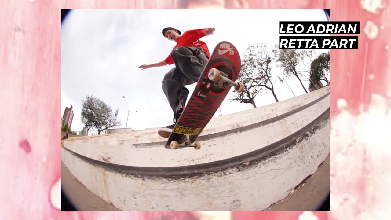 CPTMAFIA's Leo Adrian for our friend Rafael Gomes' Retta Skateshop. Leo is currently in Los Angeles but before taking that journey he filmed this part in cities like Maringa, Ribeirao Preto, Sao Paulo capital, Sao Bernardo do Campo (SP), Santo André (SP) and Sertaozinho (SP). <br />Keep your eyes on Leo, he is just getting started! <br /><br />Filmed & Edited by Leonardo Beazotto <br /><br />Get our books & apparel collection here: https://pocketskatemag.com/shop/<br /><br />Feel free to subscribe to our channel and follow us on Instagram:<br />http://www.instagram.com/pocketskatemag <br /><br />Our Website:<br />http://www.pocketskatemag.com