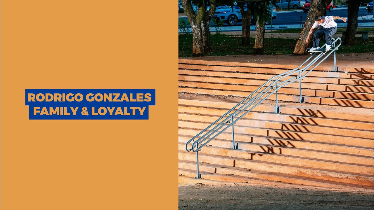 This double kinker ain't clickbait so make sure to stick through for the MACBA ender. <br />We are proud to present you Rodrigo Gonzales’ latest part. Everyone who ever met him knows it is always a good time. Rodrigo traveled the world from Brazil over Europe all the way to the USA for his Family & Loyalty part which, as you could already guess, is dedicated to his family and friends. Much love familia!<br /><br />Also featuring: Tiago Lemos, Marcelo Formiga, JP Souza.<br /><br />Filmed by Andre Saide<br />Edited by Bruno Dox<br />Photo by Paulo Macedo<br /><br />Additional Filming by<br /><br />Anthony Claravall<br />Eric Iwakura<br />Daniel Galli<br />Guilherme Roberto<br /><br />Get our books & apparel collection here: https://pocketskatemag.com/shop/<br /><br />Feel free to subscribe to our channel and follow us on Instagram:<br />http://www.instagram.com/pocketskatemag <br /><br />Our Website:<br />http://www.pocketskatemag.com