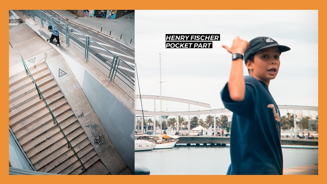 Wait for the ender!<br />We are proud and happy to present you Henry Fischer's Pocket Part. It is not only special to us because Henry is 12 years of age and ripping but also because he filmed it together with his father Leandro Fischer who runs Al Carrer skate shop in Barcelona. As dads, this makes us super stoked to see father and son create something special together. <br />You can find an interview of Henry and his father Leandro on Pocket. <br />Enjoy. <br /><br />Filmed & Edited by Leandro Fischer & Bruno Rocha<br />Photos by Bruno Rocha<br /><br />Get our books & apparel collection here: https://pocketskatemag.com/shop/<br /><br />Feel free to subscribe to our channel and follow us on Instagram:<br />http://www.instagram.com/pocketskatemag <br /><br />Our Website:<br />http://www.pocketskatemag.com