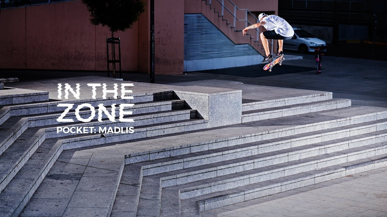 Raw clips of Marek Zaprazny, Denny Pham, Sebas Garcia & Patrick Zentgraf as seen in our Pocket: MADLIS edit. <br /><br />Introducing: In The Zone. <br />Our new segment's name stems from the desired state of mind when trying a trick. The highest level of focus with just one goal in mind. <br /><br />Check out the work the boys put in to get these clips. <br /><br />Filmed & Edited: Dennis Ludwig<br />Photo: Burny<br />Motion Graphics: Stephan Pöhlmann<br />#Madrid #Lisbon #Pocket<br /><br />MADLIS is also featured in our new book, Pocket Vol. 5.<br />Get our books & apparel collection here: https://pocketskatemag.com/shop/<br /><br />Feel free to subscribe to our channel and follow us on Instagram:<br />http://www.instagram.com/pocketskatemag <br /><br />Our Website:<br />http://www.pocketskatemag.com
