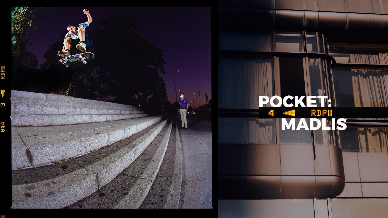 MADLIS /məˈdlɪz/, an acronym formed by the first syllables of our destinations Madrid and Lisbon. Two cities that share the characteristics of hosting a substantial amount of granite and obviously great weather. We love great weather. We love Marek Zaprazny, Denny Pham, Adrian Del Campo, Andrew Verde, Sebas Garcia & Patrick Zentgraf. <br /><br />Want to see MADLIS in print? Get our new book here: https://pocketskatemag.com/shop/<br /><br /><br />A film by Dennis Ludwig<br />Additional Filming by Mario Fortea<br />Photography by Burny<br />Motion Graphics by Stephan Pöhlmann<br /><br />Feel free to subscribe to our channel and follow us on Instagram:<br />http://www.instagram.com/pocketskatemag <br /><br />Our Website:<br />http://www.pocketskatemag.com