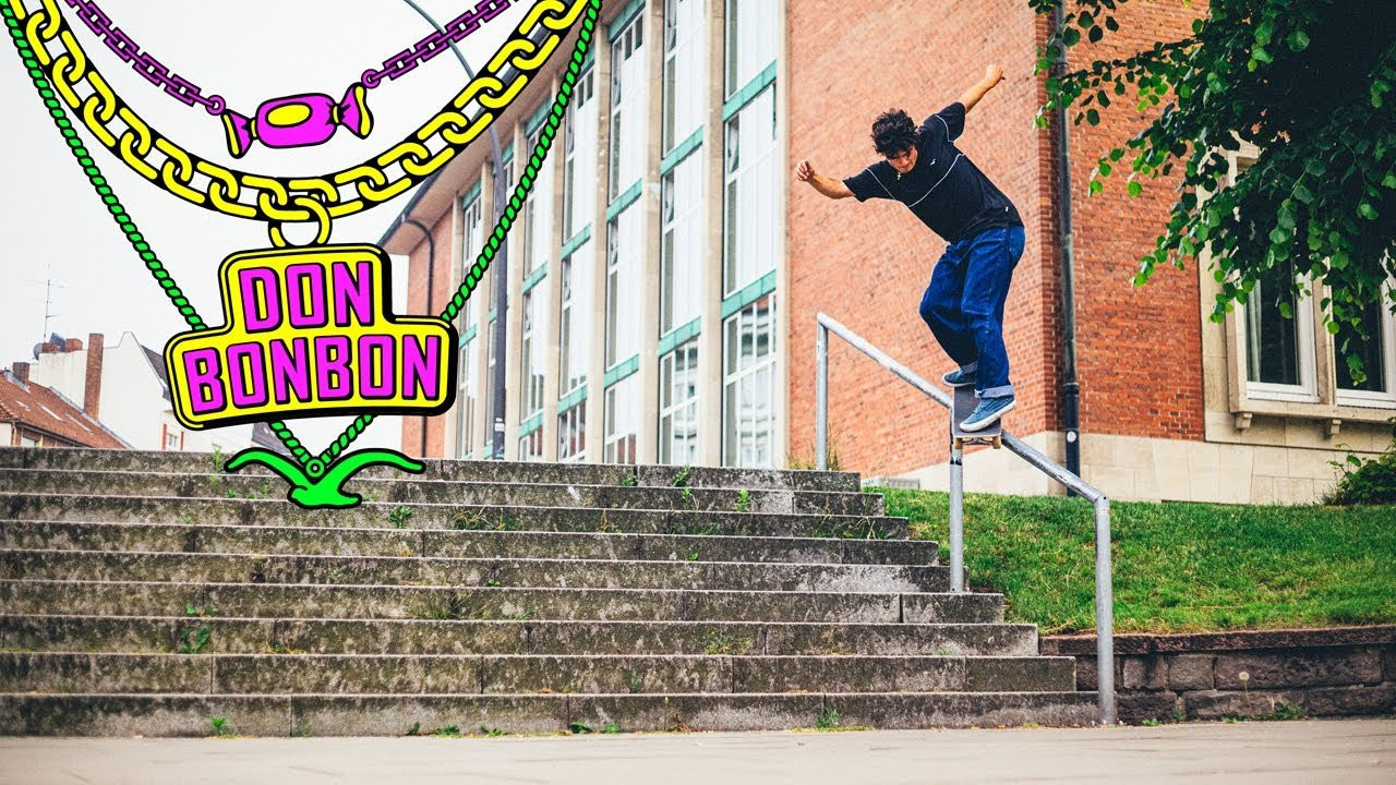 Cleptomanicx is introducing their latest team addition. Daniel Meyer, aka. Don Bon Bon, has been on our radar for quite some time. We are stoked to host his first proper part, helping to show the world what he's got up his sleeves. Daniel us currently recuperating from a broken wrist, so let's wish him a speedy recovery! Lean back and enjoy. <br /><br />Edited by Dennis Ludwig<br />Photo by Benny Vogel<br /><br />Get our books & apparel collection here: https://pocketskatemag.com/shop/<br /><br />Feel free to subscribe to our channel and follow us on Instagram:<br />http://www.instagram.com/pocketskatemag <br /><br />Our Website:<br />http://www.pocketskatemag.com <br /><br />#pocketskatemag #donbonbon
