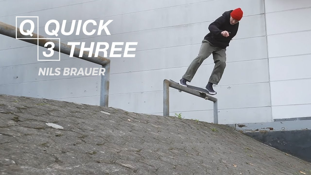 Nils Brauer comes through with a Quick 3 straight out of Hanover, Germany. What's up with this spot by the way? <br /><br />Filming: Friedjof Feye