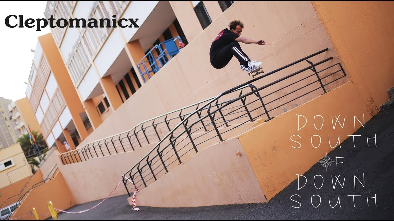 Last December the Cleptomanicx team went Down South of Down South to Gran Canaria, one of the most southern new age colonies of Deutsche Land. <br />You've read the article, seen the photos, so here's the clip! <br /><br />Filmed & Edited by: David Lindberg<br />Photo: Lars Zimmermann <br /><br />Click here to check out the tour article: <br />http://pocketskatemag.com/down-south-of-down-south/<br /><br />Of course, you can find us on Social Media:<br /><br />http://www.facebook.com/pocketskatemag<br />http://www.instagram.com/pocketskatemag