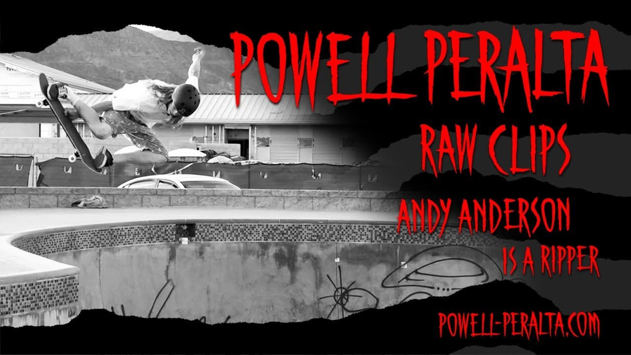 Raw footage of Andy Anderson rolling on the smooth surfaces at Houghton, Piru, and Fillmore Skateparks, along with some street spots with the Powell-Peralta crew. Filmed by Deville<br /><br />Watch more 'Raw Clips' - http://bit.ly/PowellPeraltaRawClips