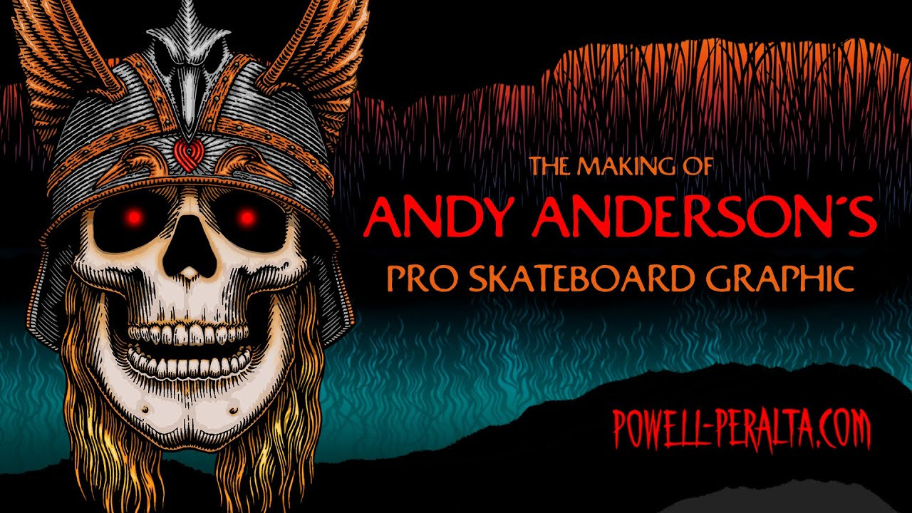 Andy and VCJ get together and speak about the process of developing<br />Andy's first Pro skateboard graphic.