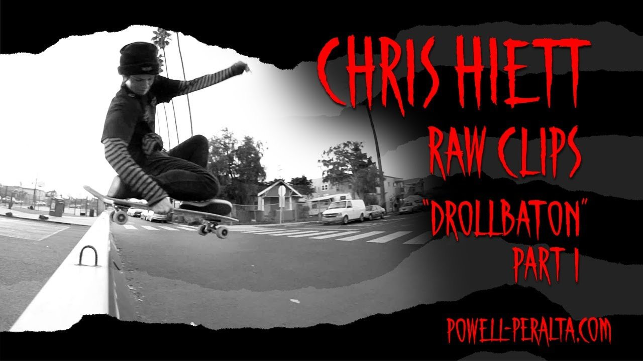 Raw footage 'Part 1' of Chris Hiett from his part in "Drollbaton" which is up on The Berrics' website. Watch the video here https://bit.ly/PPDrollbaton.