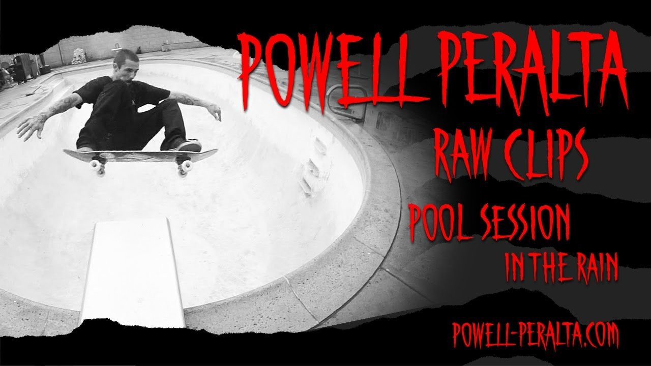 Charlie Blair and Landon Belcher battle Mother Nature while everyone else at the session enjoys the show. Filmed by Deville<br /><br />*Powell-Peralta Flight Decks are not unbreakable or waterproof and we do not suggest using them in the water or snow. That being said, they do not get as soggy as a 7-Ply skateboard in the rain and they are also much more durable. Grab one from your local skate shop and experience the supreme performance.<br /><br />Watch more 'Raw Clips' - http://bit.ly/PowellPeraltaRawClips