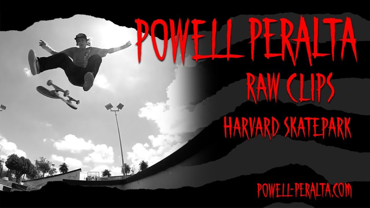 Fisheye-filmed single tricks at Harvard Park Skatepark with Ray Corey, John Bradford, Cole Perera, and Andreas Alvarez.<br /><br />Watch more 'Raw Clips' - http://bit.ly/PowellPeraltaRawClips