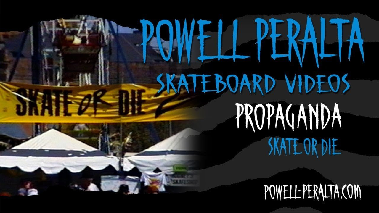 Powell Peralta Presents Propaganda Ch. 10 Skate or Die.<br />To get your own copy of Propaganda on DVD go to skateone.com.