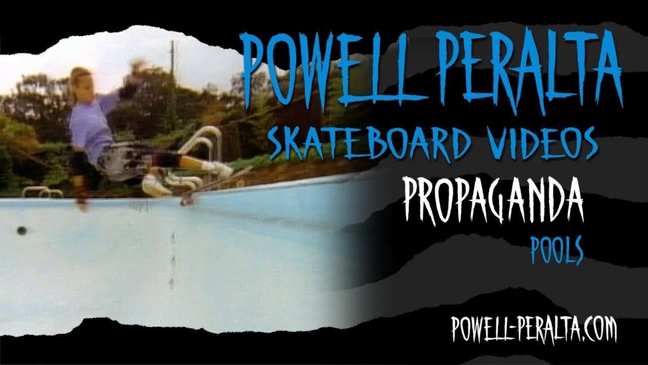Powell Peralta Presents Propaganda Ch. 20 Pools.<br />To get your own copy of Propaganda on DVD go to skateone.com.