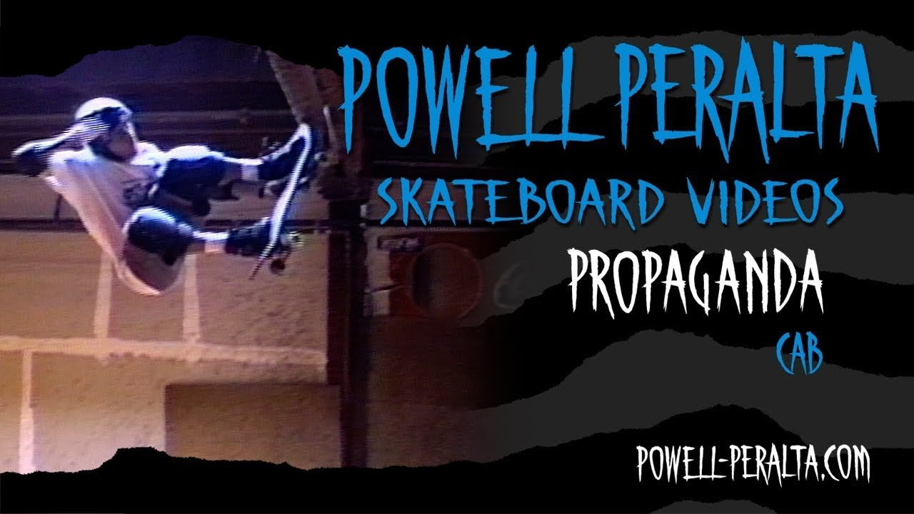 Powell Peralta Presents Propaganda Ch. 31 Cab.<br />To get your own copy of Propaganda on DVD go to skateone.com.