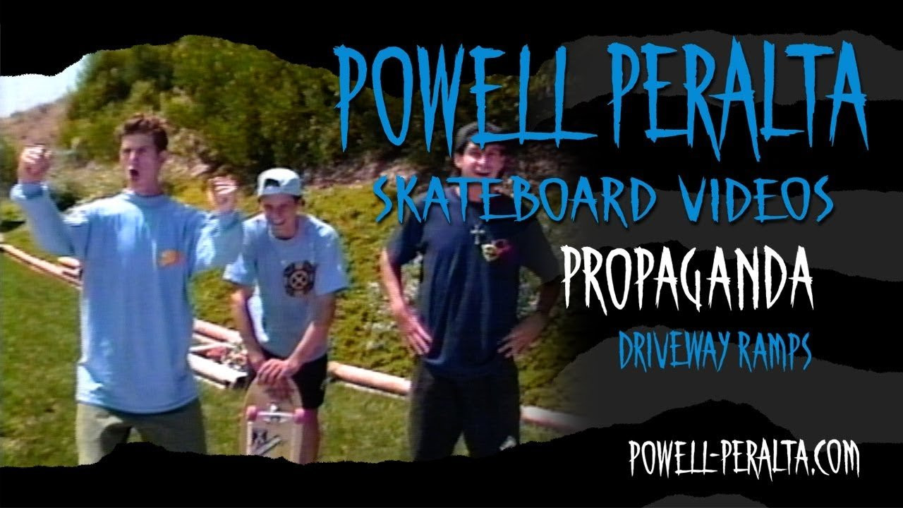 Powell Peralta Presents Propaganda Ch. 11 Driveway Ramps.<br />To get your own copy of Propaganda on DVD go to skateone.com.