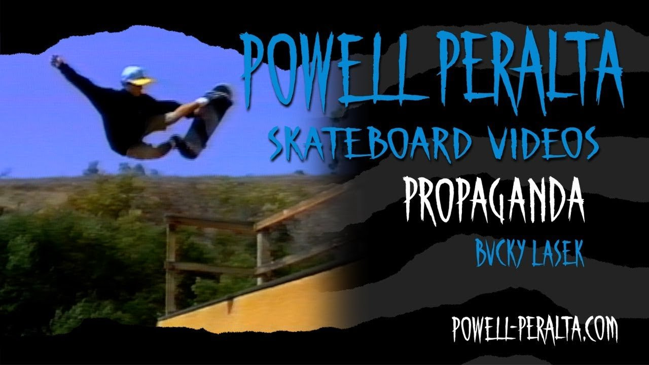 Powell Peralta Presents Propaganda Ch. 23 Bucky Lasek.<br />To get your own copy of Propaganda on DVD go to skateone.com.