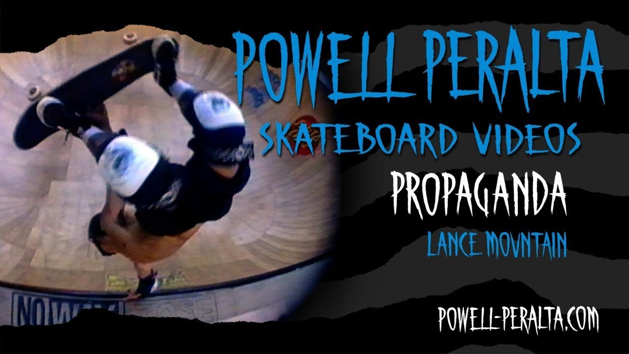Powell Peralta Presents Propaganda Ch. 26 Lance Mountain.<br />To get your own copy of Propaganda on DVD go to skateone.com.