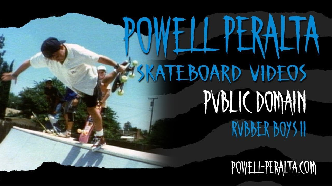 Powell Peralta Presents Public Domain Chapter 8 Rubber boys II<br /><br />Featuring Ray Barbee, Steve Saiz, Chet Thoams and Eric Sanderson ramp skating.<br /><br />To get your own copy of Public Domain on DVD go to skateone.com.