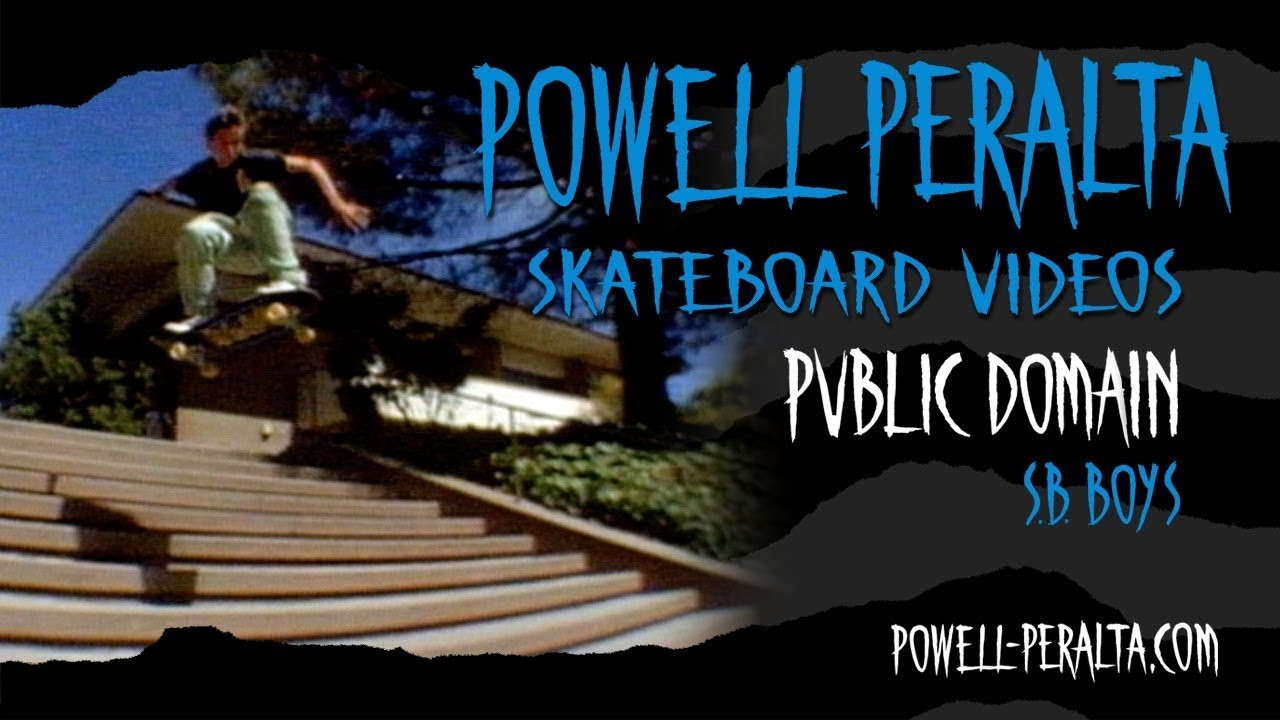 Powell Peralta Presents Public Domain Chapter 13 SB Boys.<br /><br />Featuring Frankie Hill, Jake Bradley and Brandon Chapman skating in Santa Barbara CA.<br /><br />To get your own copy of Public Domain on DVD go to skateone.com.