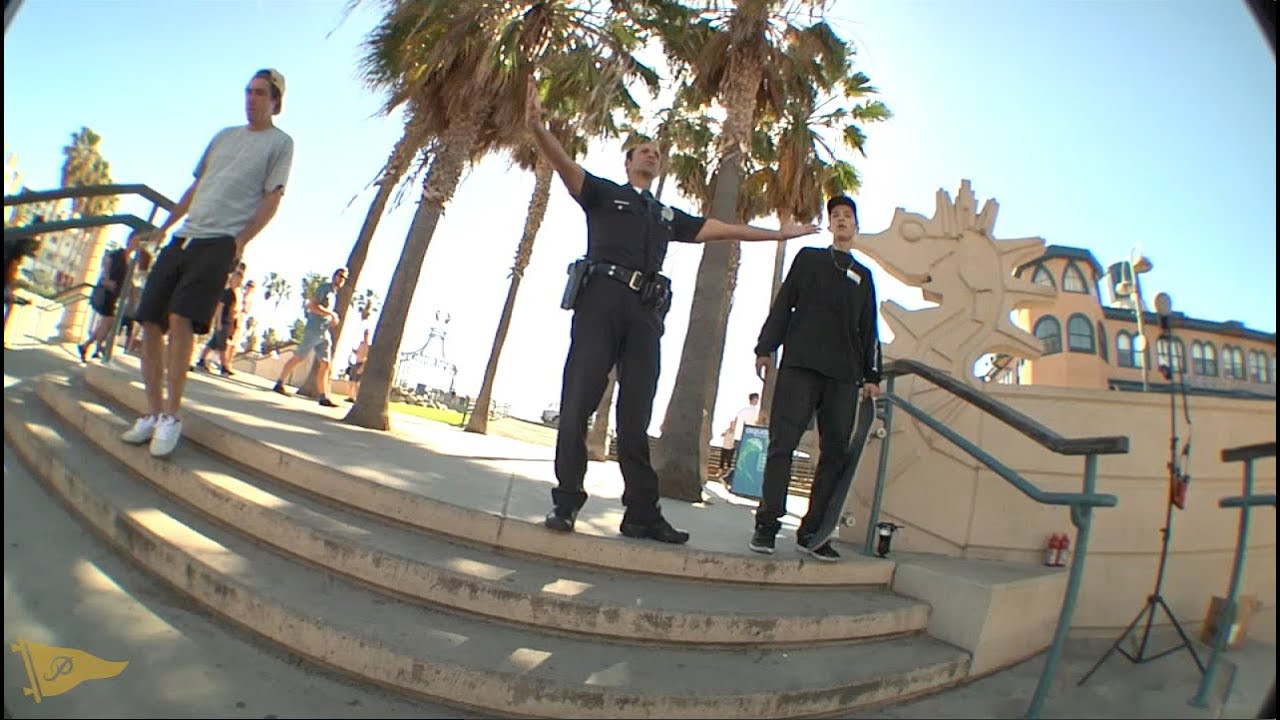 ► Subscribe to Primitive Skate: http://bit.ly/prmtvsub<br />It took 2 visits but Diego Najera got what he wanted. Have a behind the scenes look at his nollie tre flip down the Santa Monica triple set. Filmed by: Kevin Perez & Spanish Mike.<br /><br />► Follow us:<br />Snapchat: http://snapchat.com/add/primitiveskate1<br />Instagram: http://instagram.com/primitiveskate<br />Facebook: http://fb.com/primitiveskate<br />Twitter: http://twitter.com/_primitiveskate<br /><br />► Shop:<br />http://primitiveskate.com<br /><br />Primitive Skateboarding was established in early 2014 by Paul Rodriguez and Heath Brinkley. Our pros are Paul Rodriguez, Shane O'Neill, Bastien Salabanzi, Nick Tucker, Devine Calloway, Carlos Ribeiro and ams Brian Peacock, Diego Najera and Trent McClung.