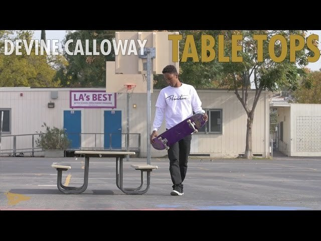 ► Subscribe to Primitive Skate: http://bit.ly/prmtvsub<br />Devine Calloway has his way with the CA school boards picnic tables.<br />► Follow us:<br />Snapchat: http://snapchat.com/add/primitiveskate1<br />Instagram: http://instagram.com/primitiveskate<br />Facebook: http://fb.com/primitiveskate<br />Twitter: http://twitter.com/prod84<br /><br />► Shop:<br />http://primitiveskate.com<br /><br />Primitive Skateboarding was established in early 2014 by Paul Rodriguez and Heath Brinkley. Our pros are Paul Rodriguez, Shane O'Neill, Bastien Salabanzi, Nick Tucker, Devine Calloway, Carlos Ribeiro and am Brian Peacock.
