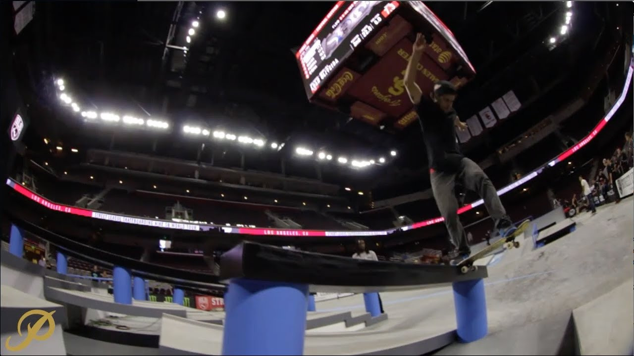 Here's some moves from Paul Rodriguez at Street League Los Angeles 2014. Filmed by: Kyle Steneide. #primitiveskate
